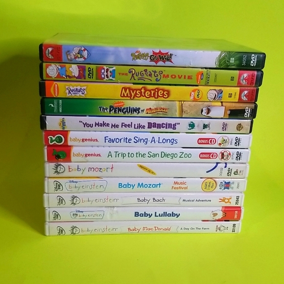 Other - Lot of 12 DVDs For Toddlers